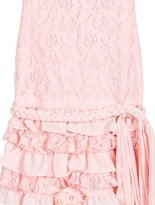 Thumbnail for your product : Catherine Malandrino Girls' Ruffle-Trimmed Lace All-In-One