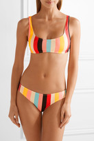 Solid and Striped - The Elle Striped Bikini - Bubblegum - ShopStyle Two