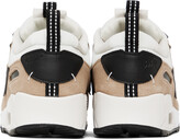 Thumbnail for your product : Nike White & Tan Air Max 90 Futura Sneakers