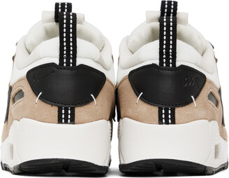 Nike White & Tan Air Max 90 Futura Sneakers