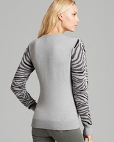 Thumbnail for your product : Torn By Ronny Kobo Sweater - Shauna Zebra Knits