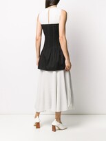 Thumbnail for your product : Nina Ricci Layered Striped-Panel Dress
