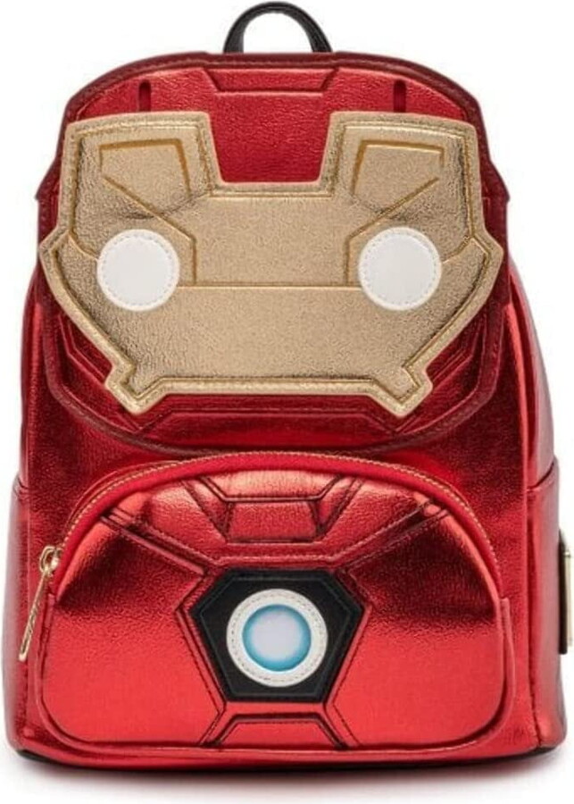 Loungefly by Marvel Iron Man Light Up Mini Backpack