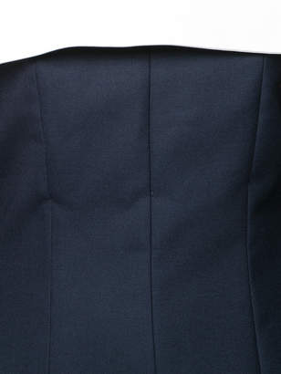 Jacquemus collar detail fitted dress