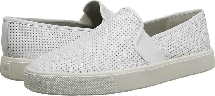 Vince Blair 5 Women's Slip on Shoes White Leather : 9.5 M