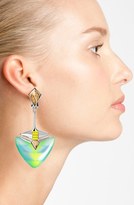 Thumbnail for your product : Alexis Bittar 'Lucite® - Neon Deco' Drop Clip Earrings