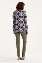 Thumbnail for your product : Long Tall Sally Floral Ceramic Print Smock Top