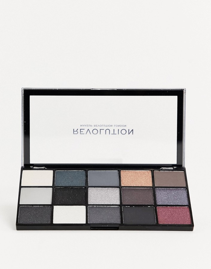 Revolution Reloaded Eyeshadow Palette In Blackout No Color Shopstyle Revolution Reloaded Eyeshadow Palette In Blackout No Color Shopstyle