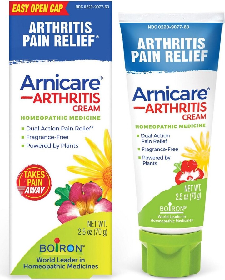 Boiron Arnicare Arthritis Cream with Devil's Claw, 2.5 OZ