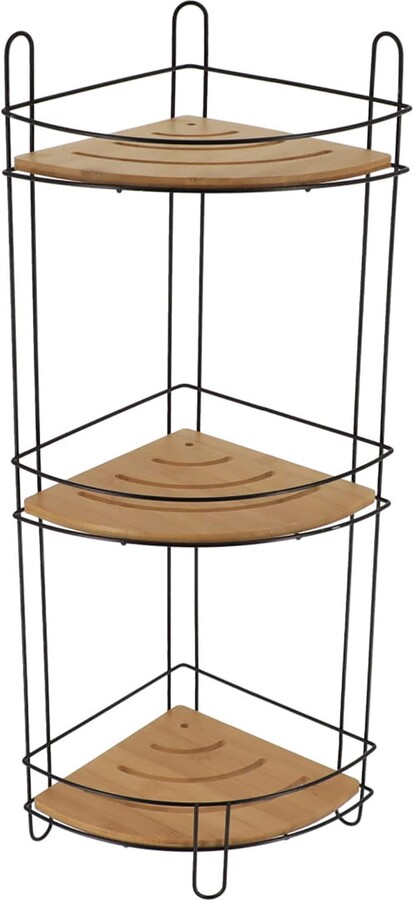 Evideco Taupe Hanging Shower Caddy Organizer Plastic Basket