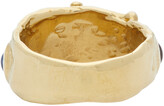 Thumbnail for your product : MONDO MONDO Gold & Green Suede Ring