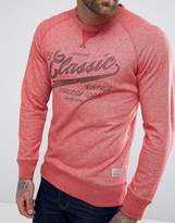 Thumbnail for your product : Jack and Jones Vintage Sweatshirt With Graphic