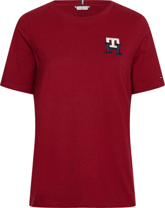 Tommy Hilfiger Red Women's Tops | ShopStyle