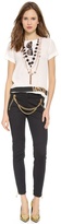 Thumbnail for your product : Moschino Chain Front Pants