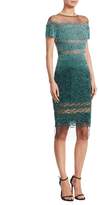 Thumbnail for your product : Pamella Roland Beaded Illusion Dress