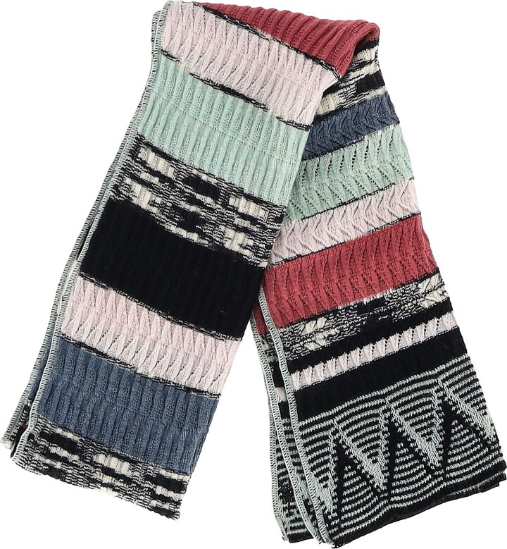 Missoni Knitted Scarf in Multicolor Wool
