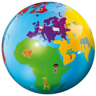 Smallable inflatable globe