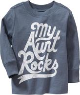 Thumbnail for your product : Old Navy "My Aunt Rocks" Tees for Baby