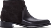Thumbnail for your product : Rag and Bone 3856 Rag & Bone Black Suede & Leather Aston Ankle Boots