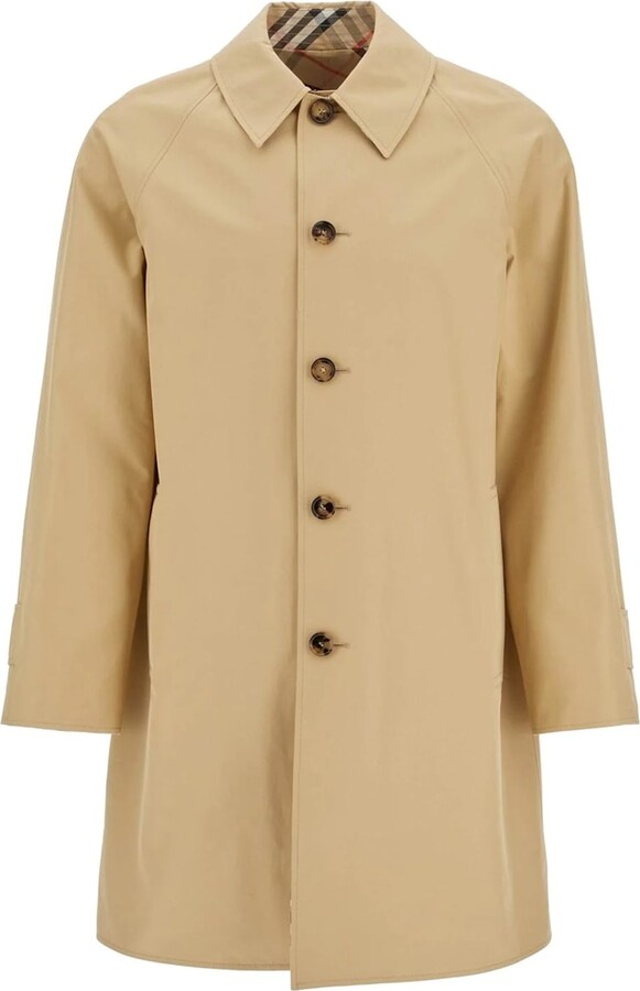 Burberry Reversible Gabardine Car Coat