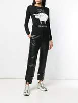 Thumbnail for your product : Moschino Boutique 'I only wear cashmere' jumper