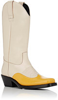 Thumbnail for your product : Calvin Klein Women's Spazzolato Leather Cowboy Boots