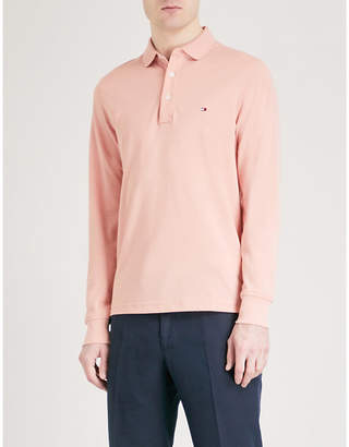 Tommy Hilfiger Slim-fit cotton-piqué polo shirt