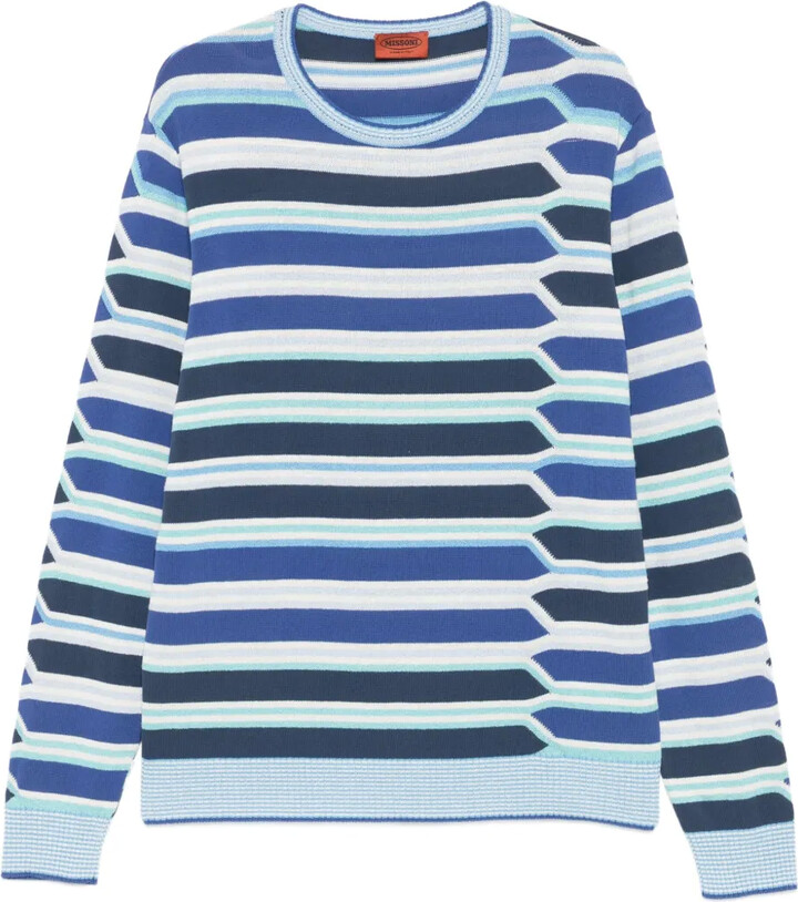 Missoni Pre-Owned 2000s Striped Knit Sweater