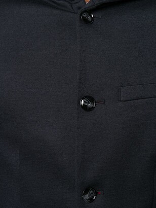 Emporio Armani Hooded Button-Down Blazer