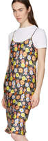 Thumbnail for your product : 6397 Black Silk Floral Slip Dress
