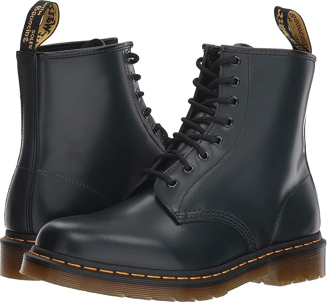 Dr. Martens 1460 Smooth (Navy Smooth) Boots - ShopStyle