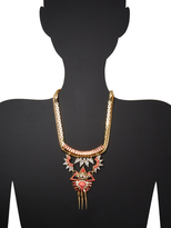 Thumbnail for your product : Elizabeth Cole Harper Bib Necklace