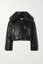Thumbnail for your product : Nanushka Jamie Padded Vegan Leather Jacket - Black