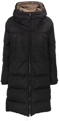 Max Mara SPORTL Reversible down jacket in anti-drop taffeta - ShopStyle