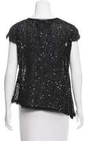 Thumbnail for your product : AllSaints Embellished Short Sleeve Top