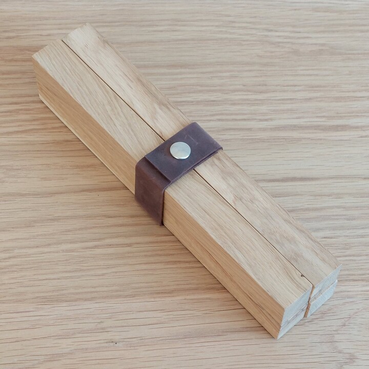 Oak Wood Trivet Set Farmhouse Table Decor, Pot Holder | Set Of 4