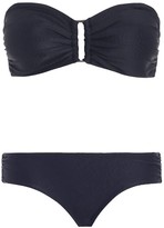 Thumbnail for your product : Zimmermann Python Texture Wide Link Bandeau Set
