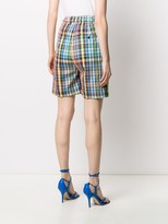 Thumbnail for your product : DEPARTMENT 5 Contrasting Tartan Print Shorts