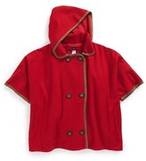 Thumbnail for your product : Tea Collection 'Rotkappchen' Hooded Poncho (Toddler Girls, Little Girls & Big Girls)