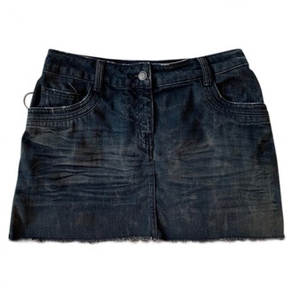 Zadig & Voltaire Blue Cotton - elasthane Skirt for Women