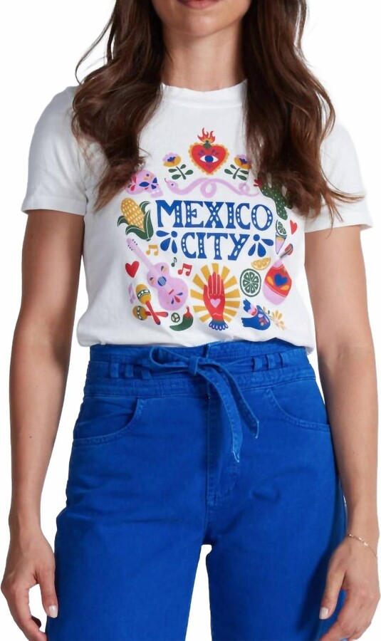 Askk Ny Classic Printed Tee In Mexico City
