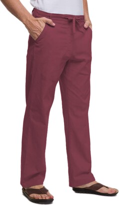 Men Red Linen Pants | Shop the world's largest collection of fashion |  ShopStyle