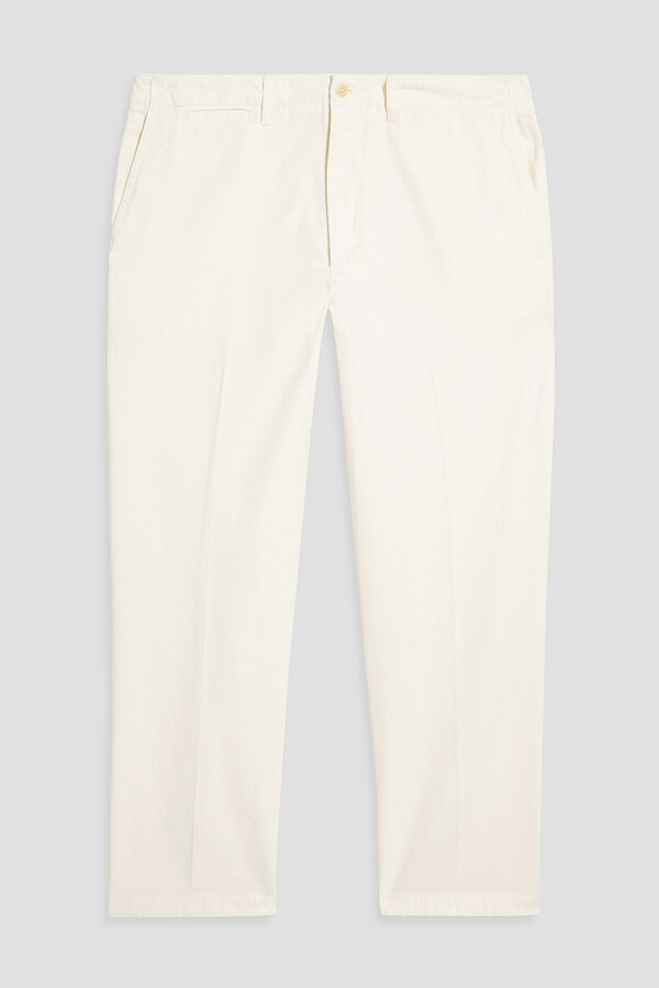 Cotton-twill chinos
