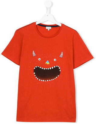 Paul Smith Junior - monster print T-shirt - kids - Cotton - 14 yrs