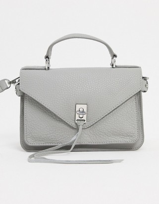 rebecca minkoff darren leather messenger bolsa