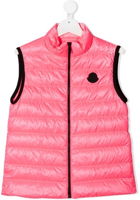 moncler body warmer kids