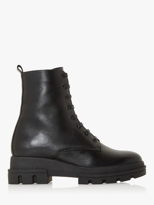 dune patsie d lace up ankle boots