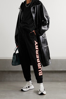Thumbnail for your product : Burberry Appliqued Cotton-jersey Track Pants