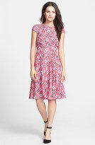 Thumbnail for your product : Wallis Floral Print Fit & Flare Dress