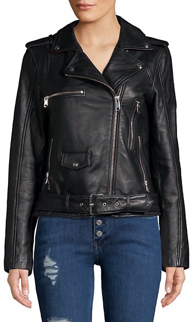 sam edelman leather jacket